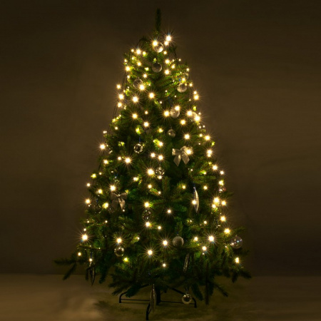 Гирлянда занавес на ель 0,45*1,5 м IP20 200-003 теплый белый Eurosvet 200-003