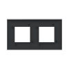 DKC Avanti Черный матовый Рамка 4 модуля