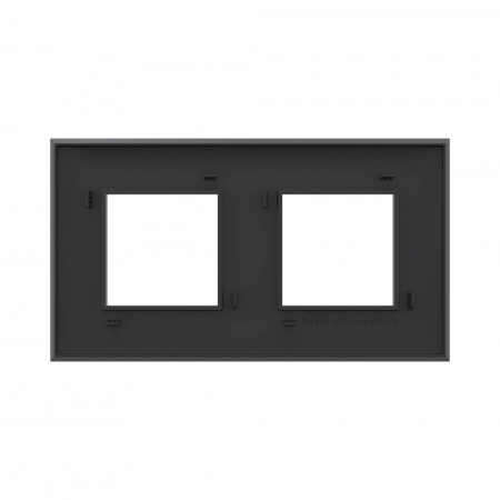 DKC Avanti Черный матовый Рамка 4 модуля
