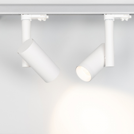 Arlight Светильник SP-POLO-TRACK-PIPE-R65-8W Warm3000 (WH-WH, 40 deg) (IP20 Металл, 3 года)