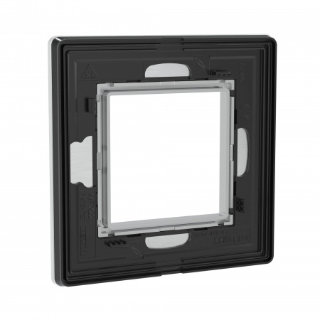 DKC Avanti Серый Алюминий Рамка 2 модуля