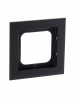 ABB Axcent металл/матовый черный Рамка 1-постовая