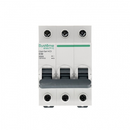 SE City9 Set Автоматический выключатель (АВ) С 32А 3P 4.5kA 400В