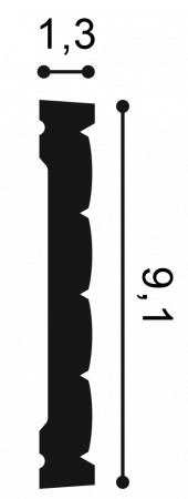 P5020F молдинг гибкий