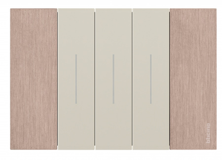 BT Living now Медь Рамка итальянский стандарт 3 мод