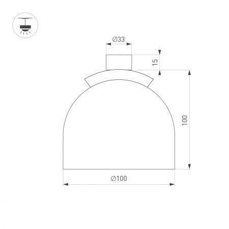 Светильник ART-INBELT-CUP-R100-8W Day4000-MIX (BK, 36 deg, 48V, DALI) (Arlight, IP20 Металл, 3 года)