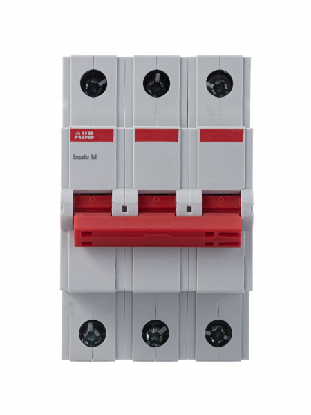 ABB Basic M Выключатель нагрузки 3P, 50A, BMD51350
