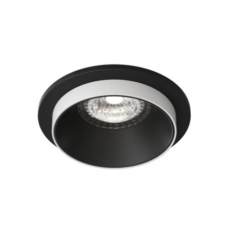 DK2400-BK Встраиваемый светильник, IP 20, 50 Вт, GU10, черный, алюминий