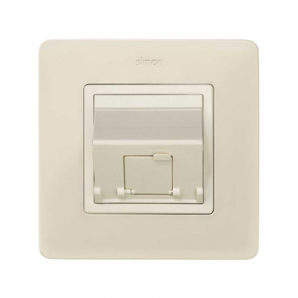 Simon 75 Слоновая кость Адаптер универсальный для 1 коннектора