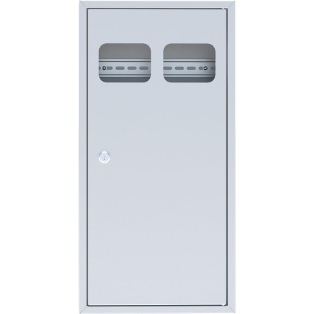 EKF Basic Устройство этажное ЯУР на 2 счетчика с двумя DIN-рейками (600х300х150)