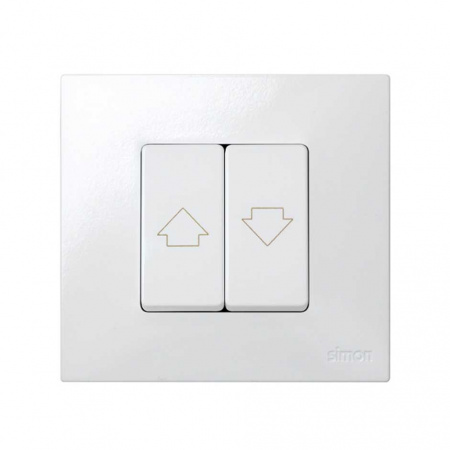 Simon 27 Белая Накладка на для 75332-, 75331-39 2шт