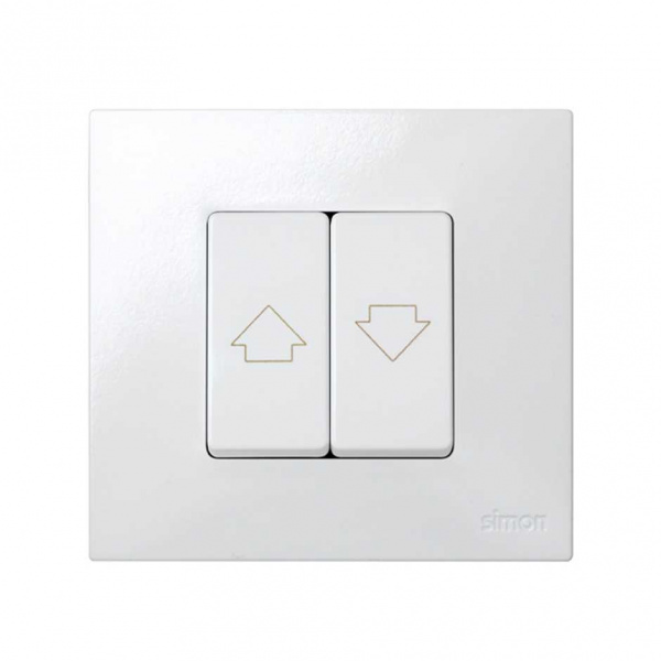 Simon 27 Белая Накладка на для 75332-, 75331-39 2шт