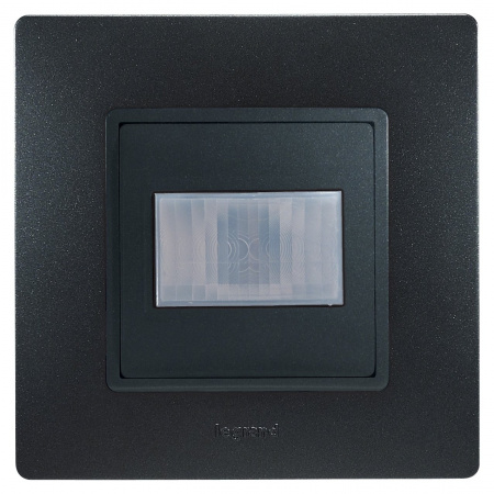 Legrand Etika Антрацит Датчик движения без нейтрали 400Вт