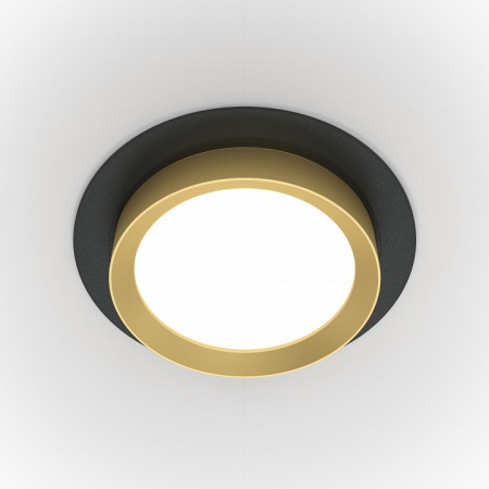 Встраиваемый светильник Downlight DL086-GX53-RD-BG Maytoni Hoop
