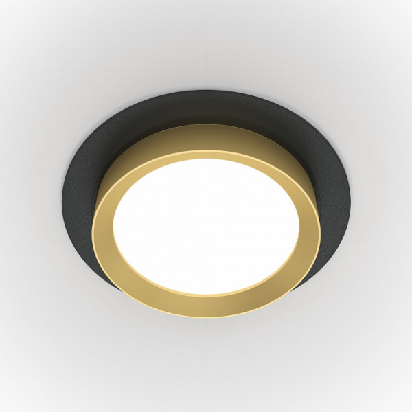 Встраиваемый светильник Downlight DL086-GX53-RD-BG Maytoni Hoop