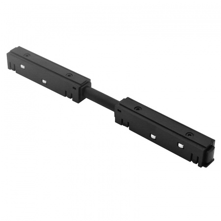 Коннектор питания угловой 45° ElDeko HSBL_0162 для шинопровода 48В, чёрный