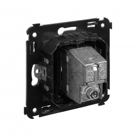 DKC Avanti Черный матовый Розетка TV проходная