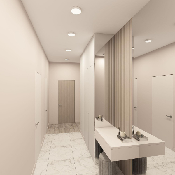 DK2850-WH Накладной светильник TAB 24 Вт, LED 3000K/4000K/6500K, IP 20, d160mm, белый, алюминий/акрил