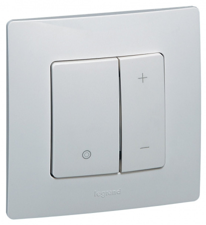 Legrand Etika Алюминий Светорегулятор нажимной, 400Вт