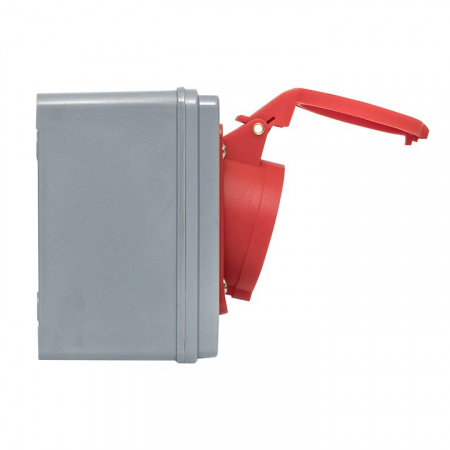 EKF Розетка с блокировкой и выключателем 1415 3Р+РЕ+N 16А 380В IP44