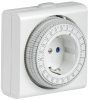 IEK РТМ-3 Розетка-таймер механический 15мин 24ч 96on/off 16А IP20