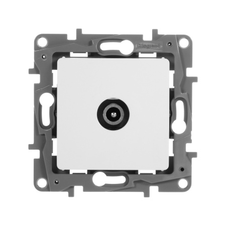 Legrand Etika Белый Розетка TV проходная, 15дБ