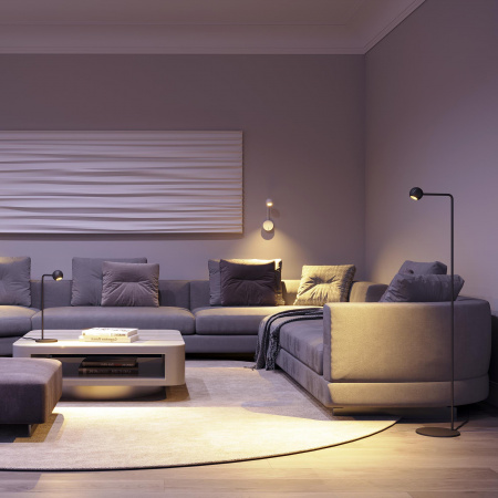 Arlight Светильник SP-OTTORI-FLOOR-6W Warm3000 (BK, 30 deg, 230V) (IP20 Металл, 3 года)