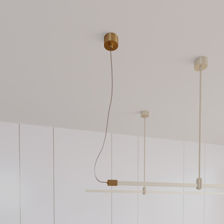 Arlight Потолочная чаша с питанием ART-APRIORI-CANOPY-SIDE-L1500-POWER (GD) (IP20 Металл, 3 года)