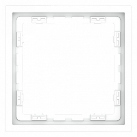 Рамка пластиковая VOLTUM S70 на 1 пост, (белый матовый)