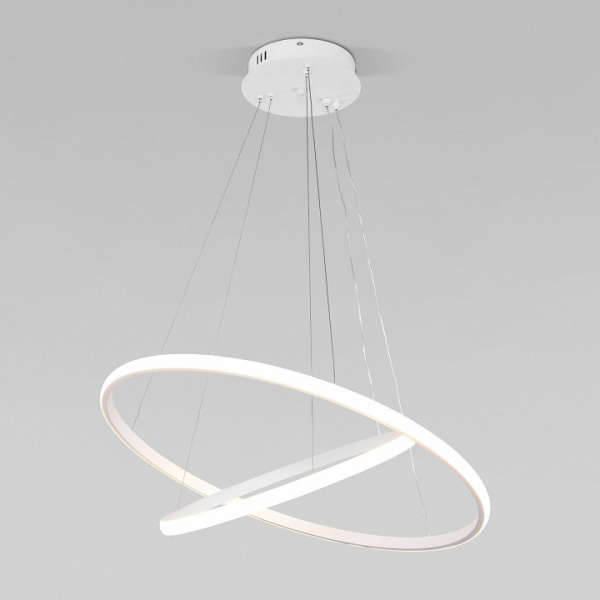 Подвесной светодиодный светильник с пультом управления 90264/2 белый Eurosvet Collars