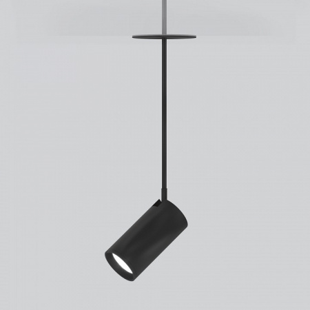 Встраиваемый подвесной светодиодный светильник черный Drop 8W (50222 LED) 50222 LED Elektrostandard Drop a061483