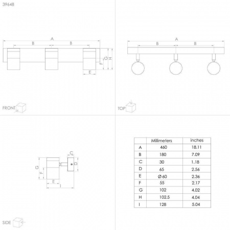 Спот Eglo Cartagena 39648