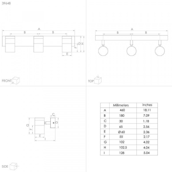 Спот Eglo Cartagena 39648