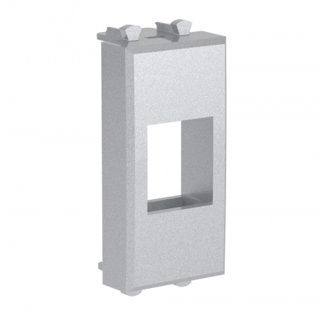 DKC Avanti Адаптер без шторки для Keystone Закаленная сталь", 1 модуль