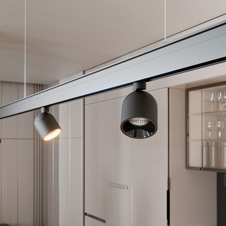 Slim Magnetic Трековый светильник 12W 4000K Umi (чёрный) 85109/01 Elektrostandard Slim Magnetic a065258