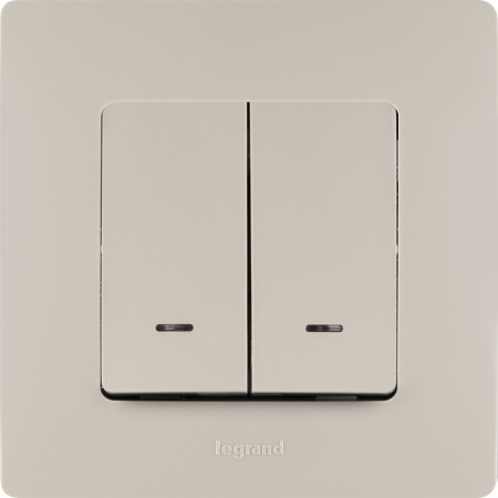Legrand Etika Слоновая кость Рамка 1-ая
