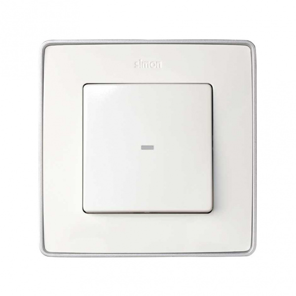 Simon 82 Detail Белая Клавиша с пиктограммой
