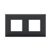 DKC Avanti Черный матовый Рамка 4 модуля