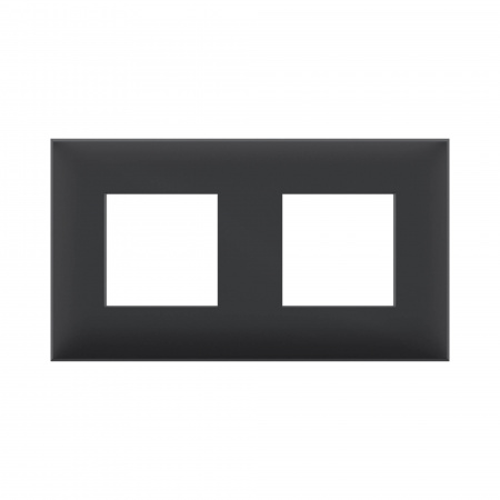DKC Avanti Черный матовый Рамка 4 модуля