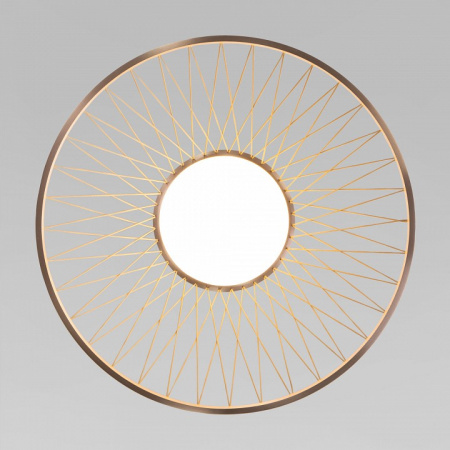 Потолочный светодиодный светильник 40019/1 LED коричневый Eurosvet Cesta