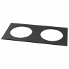 Рамка декоративная для встраиваемого светильника Kappell черный DLA040-03B Maytoni Accessories for downlight