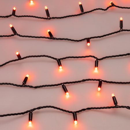 Arlight Светодиодная гирлянда ARD-STRING-CLASSIC-10000-BLACK-100LED-LIVE RGB-DMX (24V, 10W) (Ardecoled, IP65)