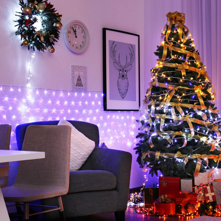 Arlight Светодиодная гирлянда ARD-NETLIGHT-HOME-1800x1500-CLEAR-180LED White (230V, 15W) (Ardecoled, IP20)