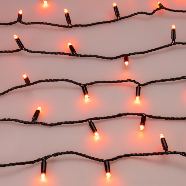 Arlight Светодиодная гирлянда ARD-STRING-CLASSIC-10000-BLACK-95LED-LIVE RGBW-DMX (24V, 10W) (Ardecoled, IP65)