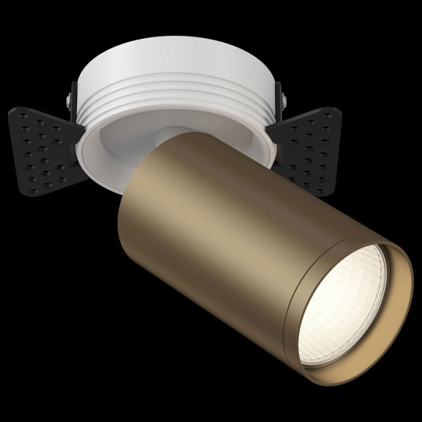 Встраиваемый светильник (Набор) C058CL-1WBZ(C058CL-01W(1шт.), TRA020-01BZ(1шт.), DLA048-01W(1шт.)) Maytoni Focus S