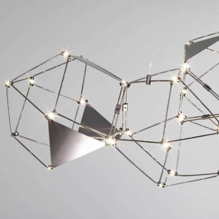 Подвесной светильник 90368/5 черный жемчуг Eurosvet Uma