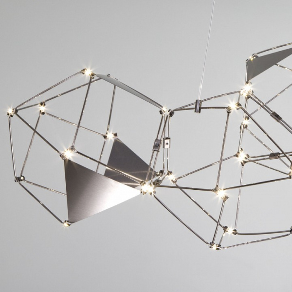 Подвесной светильник 90368/5 черный жемчуг Eurosvet Uma