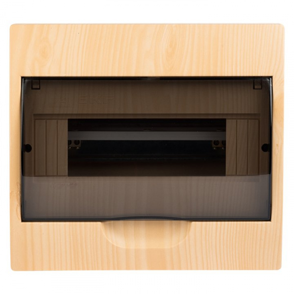 EKF PROxima Щит распределительный навесной ЩРН-П-10 светлое дерево IP41