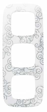 Legrand Valena ALLURE Нарцисс хром Рамка 3-ая