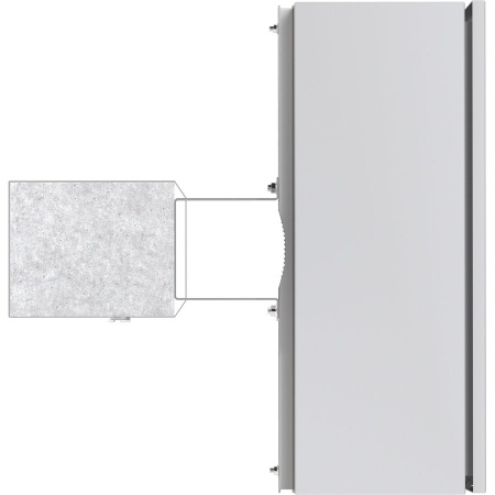 EKF Basic Кронштейн для удаления шкафа от столба на 150 мм.